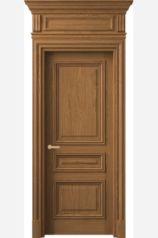 Дверь межкомнатная 7305 ДПР.М . Цвет Дуб пряный матовый. Материал Массив дуба матовый. Коллекция Antique. Картинка.