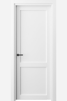 Дверь межкомнатная 2121 БШ. Цвет Белый шёлк. Материал Ciplex ламинатин. Коллекция Neo. Картинка.