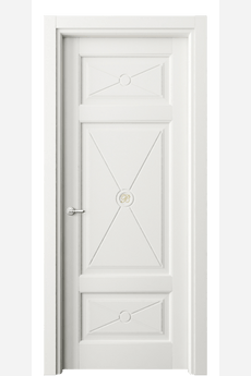 Дверь межкомнатная 6367 БС. Цвет Бук серый. Материал Массив бука эмаль. Коллекция Toscana Litera. Картинка.