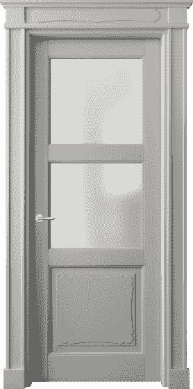 Дверь межкомнатная 6328 БНСР САТ. Цвет Бук нейтральный серый. Материал Массив бука эмаль. Коллекция Toscana Elegante. Картинка.