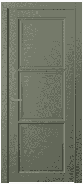 Дверь межкомнатная 2503 СТОВ. Цвет Софт-тач оливковый. Материал Полипропилен. Коллекция Centro. Картинка.