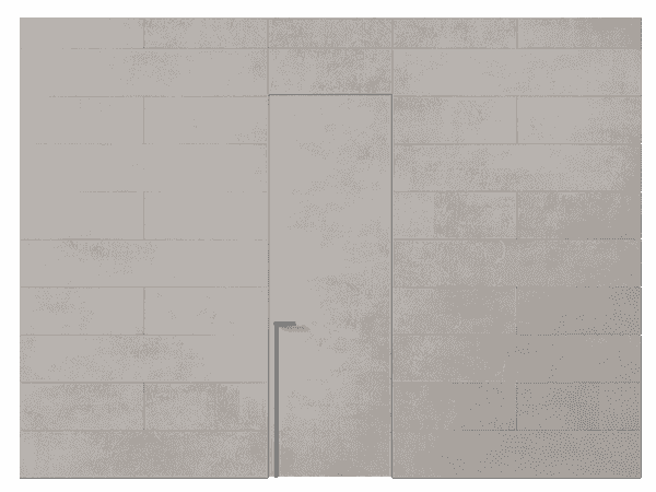 Панели для отделки стен Панель Под бетон. Цвет Леон серебро. Материал Teknofoil Ламинатин. Коллекция Под бетон. Картинка.