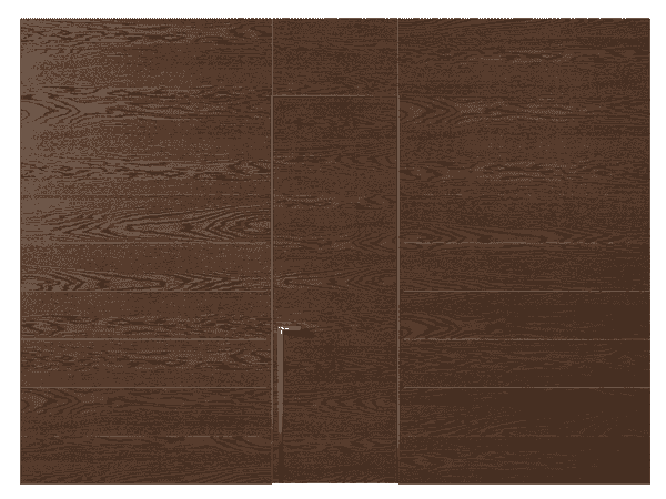 Панели для отделки стен Панель Шпон с эффектом NaturWood. Цвет Дуб мореный матовый. Материал Шпон с эффектом Naturwood. Коллекция Шпон с эффектом NaturWood. Картинка.