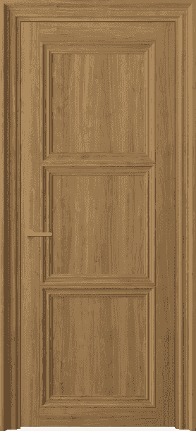 Дверь межкомнатная 2503 ГОР. Цвет Грецкий орех. Материал Ламинатин. Коллекция Centro. Картинка.