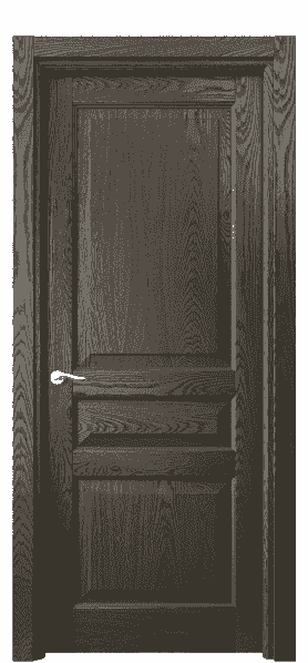 Дверь межкомнатная 0711 ДСЕ.Б. Цвет Дуб серый брашированный. Материал Массив дуба брашированный. Коллекция Lignum. Картинка.