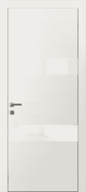 Дверь межкомнатная 4037 ТЖМ Лакобель Жемчужный. Цвет Таеда Жемчужный. Материал Таеда эмаль. Коллекция Avant. Картинка.