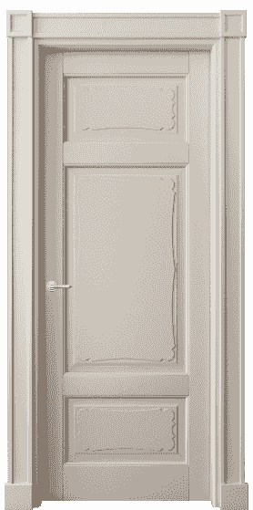 Дверь межкомнатная 6327 БСБЖ. Цвет Бук светло-бежевый. Материал Массив бука эмаль. Коллекция Toscana Elegante. Картинка.