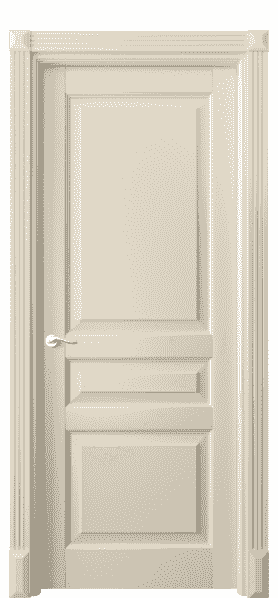 Дверь межкомнатная 0711 БМЦ. Цвет Бук марципановый. Материал Массив бука эмаль. Коллекция Lignum. Картинка.