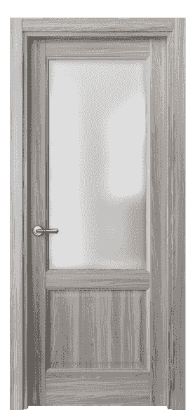 Дверь межкомнатная 1422 ИМЯ САТ. Цвет Имбирный ясень. Материал Ciplex ламинатин. Коллекция Galant. Картинка.