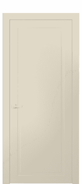 Дверь межкомнатная 8001 ММЦ. Цвет Матовый марципановый. Материал Гладкая эмаль. Коллекция Neo Classic. Картинка.