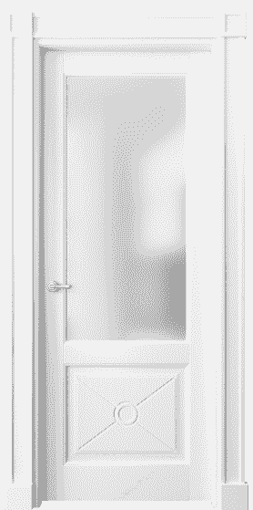 Дверь межкомнатная 6362 ББЛ САТ. Цвет Бук белоснежный. Материал Массив бука эмаль. Коллекция Toscana Litera. Картинка.