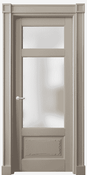 Дверь межкомнатная 6326 ББСК САТ. Цвет Бук бисквитный. Материал Массив бука эмаль. Коллекция Toscana Elegante. Картинка.
