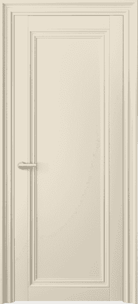 Дверь межкомнатная 2501 ММЦ. Цвет Матовый марципановый. Материал Гладкая эмаль. Коллекция Centro. Картинка.