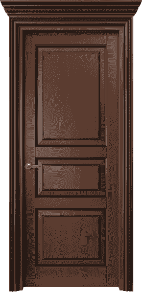 Дверь межкомнатная 6231 КП. Цвет Коричневый с патиной. Материал Массив бука с патиной. Коллекция Royal. Картинка.