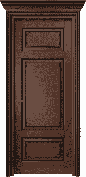Дверь межкомнатная 6221 КП. Цвет Коричневый с патиной. Материал Массив бука с патиной. Коллекция Royal. Картинка.