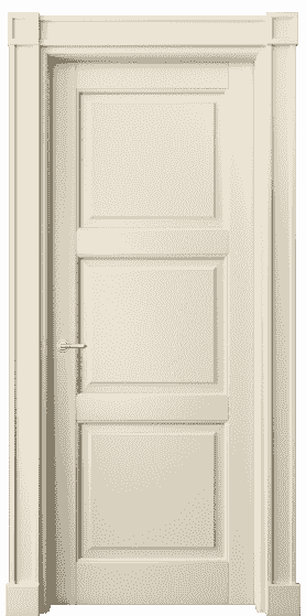 Дверь межкомнатная 6309 БМЦ. Цвет Бук марципановый. Материал Массив бука эмаль. Коллекция Toscana Plano. Картинка.