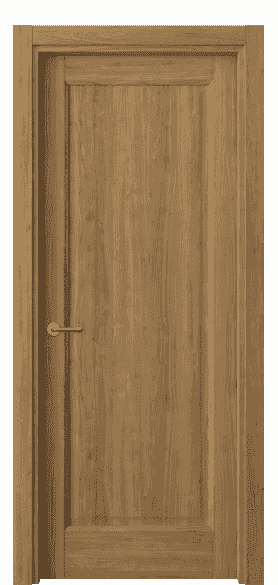 Дверь межкомнатная 1401 ГОР. Цвет Грецкий орех. Материал Ламинатин. Коллекция Galant. Картинка.