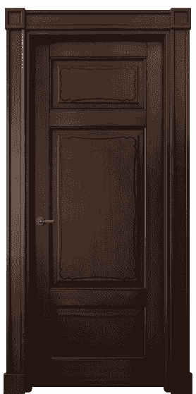 Дверь межкомнатная 6327 БТП. Цвет Бук тёмный с патиной. Материал Массив бука с патиной. Коллекция Toscana Elegante. Картинка.