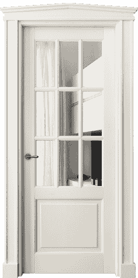 Дверь межкомнатная 6312 БВЦ ЗЕР. Цвет Бук венециана. Материал Массив бука с патиной. Коллекция Toscana Grigliato. Картинка.