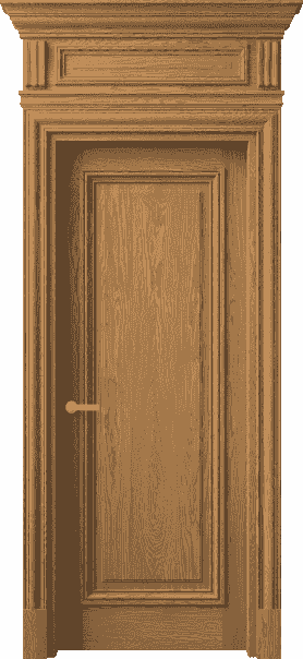 Дверь межкомнатная 7301 ДСЛ.М . Цвет Дуб солнечный матовый. Материал Массив дуба матовый. Коллекция Antique. Картинка.