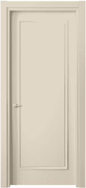 Дверь межкомнатная 8101 ММЦ. Цвет Матовый марципановый. Материал Гладкая эмаль. Коллекция Paris. Картинка.