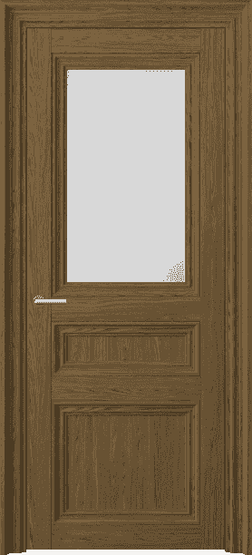 Дверь межкомнатная 2538 ТФД САТ. Цвет Торфяной дуб. Материал Ламинатин. Коллекция Centro. Картинка.