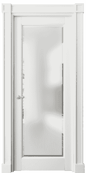 Дверь межкомнатная 6300 БС САТ-Ф. Цвет Бук серый. Материал Массив бука эмаль. Коллекция Toscana Plano. Картинка.