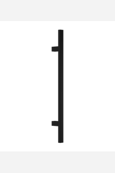 Ручки для дверей Ручка дверная SOLID SQUARE. Цвет Чёрный. Коллекция SOLID SQUARE. Картинка.