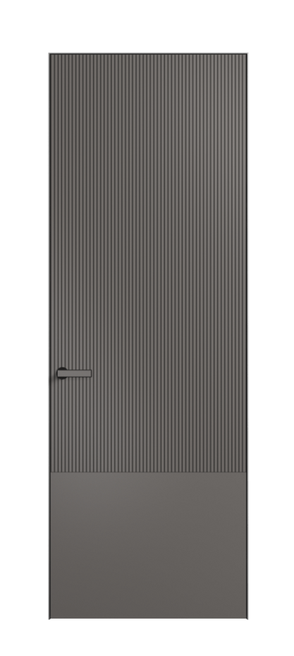 Межкомнатная дверь Velvet АКП 8203 Матовый классический серый. Цена 66689  | Volhovec
