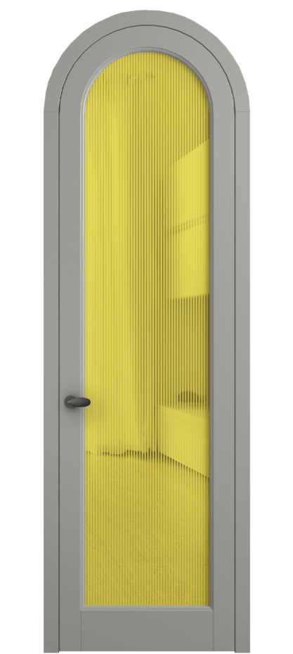 Дверь межкомнатная Palazzo 6814 Матовый нейтральный серый Рифлёное желтое стекло "Дюна", триплекс 0536R МНСР Цена 131159 ₽ Наличники уже входят в базовый комплект. Фабрика дверей Волховец 8 (800) 551 43 19 Межкомнатная дверь Palazzo 6814 Матовый нейтральный серый Рифлёное желтое стекло "Дюна", триплекс Цена 131159 ₽ | Volhovec