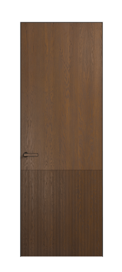 Межкомнатная дверь Velvet 8204 Дуб каштановый матовый. Цена 123129  | Volhovec