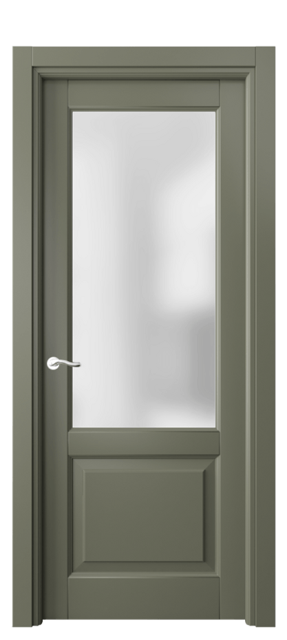 Дверь межкомнатная Лигнум 0740 Матовый оливковый тёмный Сатинированное стекло Гладкий наличник МОТ Цена 99850 ₽ Наличники уже входят в базовый комплект. Фабрика дверей Волховец 8 (800) 551 43 19 Межкомнатная дверь Лигнум 0740 Матовый оливковый тёмный Сатинированное стекло Цена 99850 ₽ | Volhovec