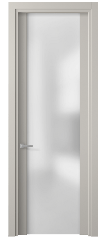Дверь межкомнатная Planum 4114 Матовый облачно-серый Сатинированное стекло Гладкий наличник МОС Цена 59299 ₽ Наличники уже входят в базовый комплект. Фабрика дверей Волховец 8 (800) 551 43 19 Межкомнатная дверь Planum 4114 Матовый облачно-серый Сатинированное стекло Цена 59299 ₽ | Volhovec