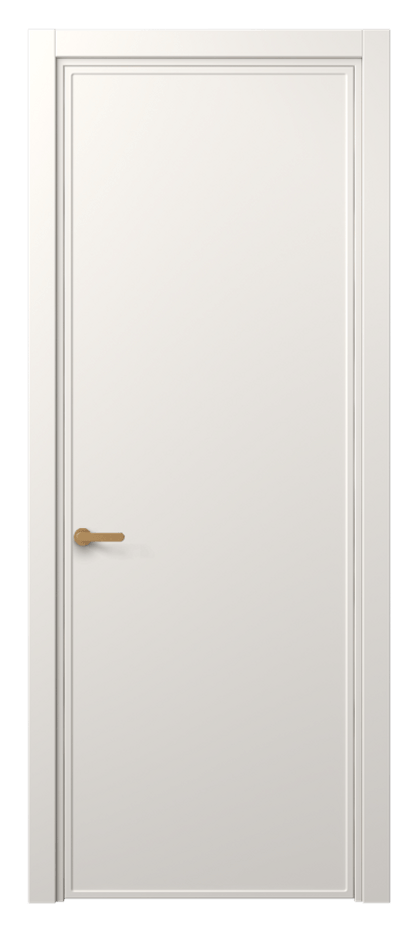 Межкомнатная дверь Frame 8601 Матовый пудровый белый  Цена 54899 ₽ | Volhovec