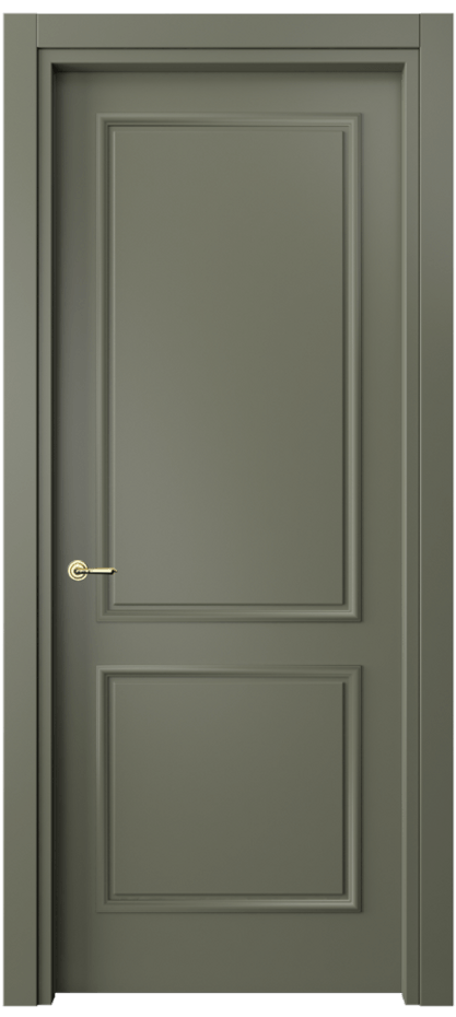 Межкомнатная дверь Paris 8121 Матовый оливковый тёмный  Цена 48559 ₽| Volhovec