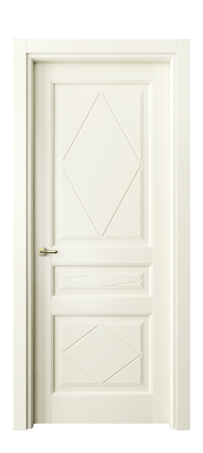 Межкомнатная дверь Тоскана Ромбо 6345 Матовый молочно-белый  Цена 104199 ₽ | Volhovec