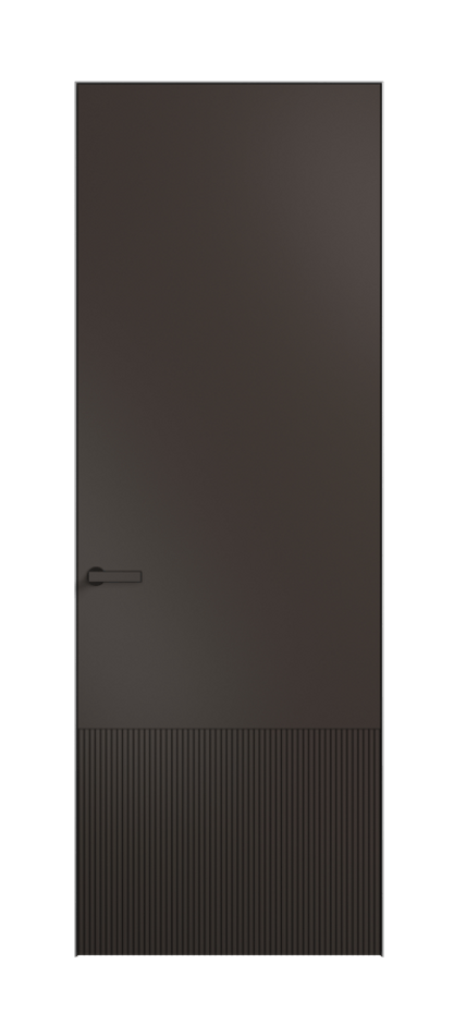 Межкомнатная дверь Вельвет АКП 8202 Матовый антрацит. Цена 70469  | Volhovec