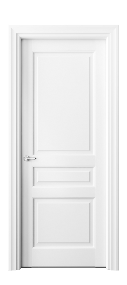 Межкомнатная дверь Тоскана Плано 6305 Матовый белоснежный  Цена 106399 ₽ | Volhovec