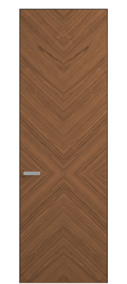 Дверь межкомнатная Rift АКП 0205 Орех умбра матовый рифт  Скрытый короб Черный Цена 94589 ₽ Наличники уже входят в базовый комплект. Фабрика дверей Волховец 8 (800) 551 43 19 Межкомнатная дверь Rift АКП 0205 Орех умбра матовый рифт  Цена 94589 ₽ | Volhovec