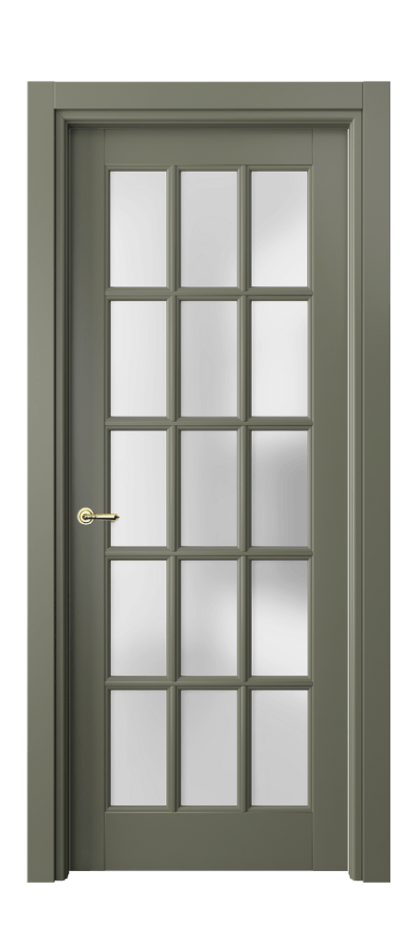 Дверь межкомнатная Toscana Grigliato 6311 Бук оливковый тёмный Сатинированное стекло Гладкий наличник БОТ Цена 107599 ₽ Наличники уже входят в базовый комплект. Фабрика дверей Волховец 8 (800) 551 43 19 Межкомнатная дверь Toscana Grigliato 6311 Бук оливковый тёмный Сатинированное стекло Цена 107599 ₽ | Volhovec