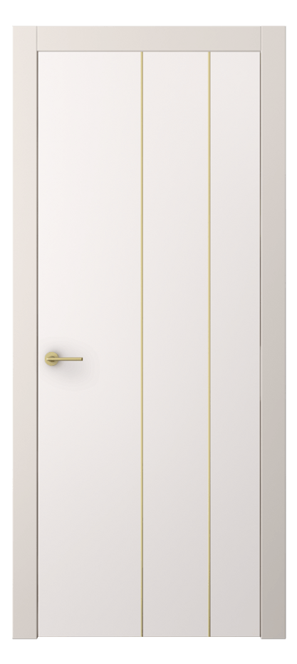 Межкомнатная дверь Freedom АКП 4205 ПЭТ кремово-серый  Цена 29599 ₽ | Volhovec