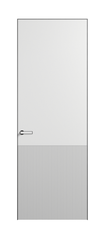 Межкомнатная дверь Вельвет 8204 Матовый белоснежный. Цена 64969  | Volhovec