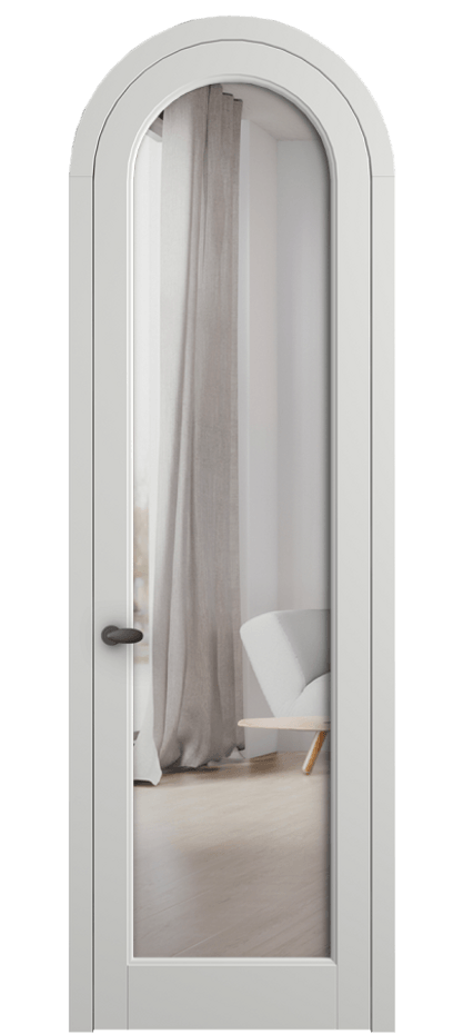 Дверь межкомнатная Палаццо 6814 Матовый светло-серый Двустороннее зеркало, триплекс 0536R МССР Цена 127159 ₽ Наличники уже входят в базовый комплект. Фабрика дверей Волховец 8 (800) 551 43 19 Межкомнатная дверь Палаццо 6814 Матовый светло-серый Двустороннее зеркало, триплекс Цена 127159 ₽ | Volhovec