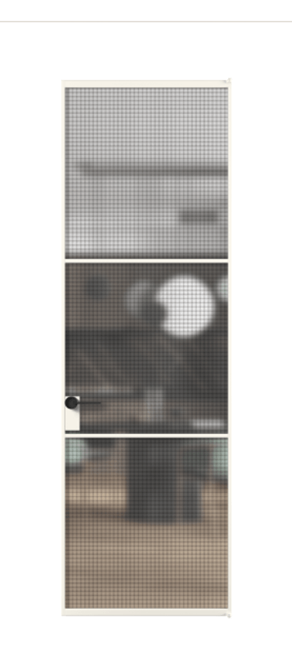 Алюминиевая дверь АЛПЛ040.03 Алюминий пудровый белый Декоративное стекло с сеткой "Mesh silver", триплекс, 6 мм. Без короба АПБЛ Цена 6120 Стоимость комплекта двери включает:
1. Полотно (600/650/700/750/800/850/900/950*2000-2400 мм).
2. Короб
3. Комплект фурнитуры (2 торцевые петли и магнитный замок с ответной планкой). Фабрика дверей Волховец 8 (800) 551 43 19 Алюминиевая дверь АЛПЛ040.03 Алюминий пудровый белый Декоративное стекло с сеткой "Mesh silver", триплекс, 6 мм Цена 6120 | Volhovec