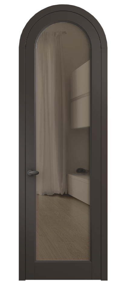 Дверь межкомнатная Палаццо 6814 Матовый антрацит Прозрачное бронзовое стекло, триплекс 0536R МАН Цена 125159 ₽ Наличники уже входят в базовый комплект. Фабрика дверей Волховец 8 (800) 551 43 19 Межкомнатная дверь Палаццо 6814 Матовый антрацит Прозрачное бронзовое стекло, триплекс Цена 125159 ₽ | Volhovec