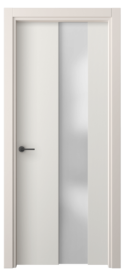 Межкомнатная дверь Фридом 4226 ПЭТ белоснежный Сатинированное стекло Цена 33099 ₽ | Volhovec