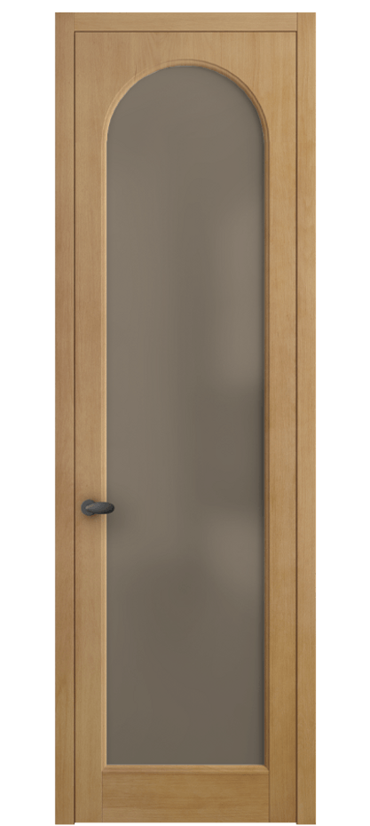 Межкомнатная дверь Palazzo 6804 Бук натуральный матовый Сатинированное бронзовое стекло, триплекс Цена 121279 ₽ | Volhovec