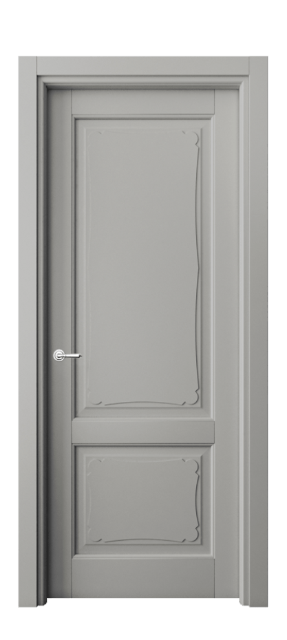 Межкомнатная дверь Тоскана Элегантэ 6323 Матовый нейтральный серый  Цена 100399 ₽ | Volhovec