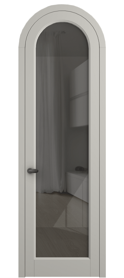 Дверь межкомнатная Палаццо 6814 Матовый тёплый серый Рефлективное серое стекло "Stopsol", калёное 0536R МТСР Цена 133159 ₽ Наличники уже входят в базовый комплект. Фабрика дверей Волховец 8 (800) 551 43 19 Межкомнатная дверь Палаццо 6814 Матовый тёплый серый Рефлективное серое стекло "Stopsol", калёное Цена 133159 ₽ | Volhovec