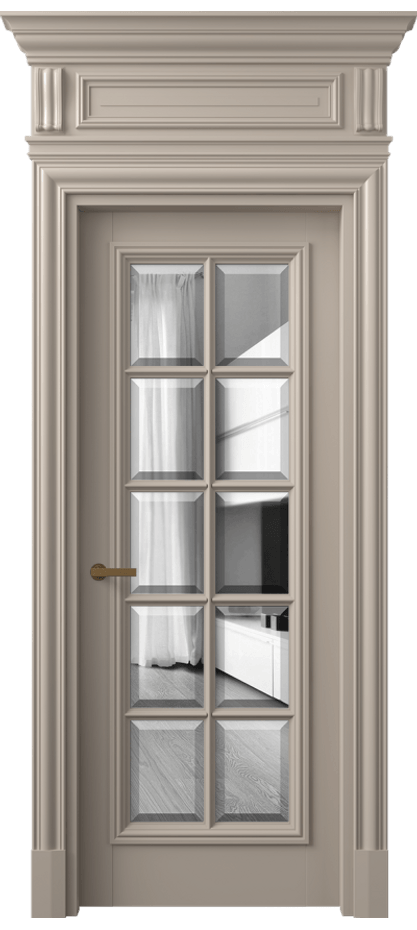 Дверь межкомнатная Антик 7310 Матовый бисквитный Двустороннее зеркало с фацетом, триплекс КЭП + Объёмный фриз + Карниз МБСК Цена 183709 ₽ Наличники уже входят в базовый комплект. Фабрика дверей Волховец 8 (800) 551 43 19 Межкомнатная дверь Антик 7310 Матовый бисквитный Двустороннее зеркало с фацетом, триплекс Цена 183709 ₽ | Volhovec